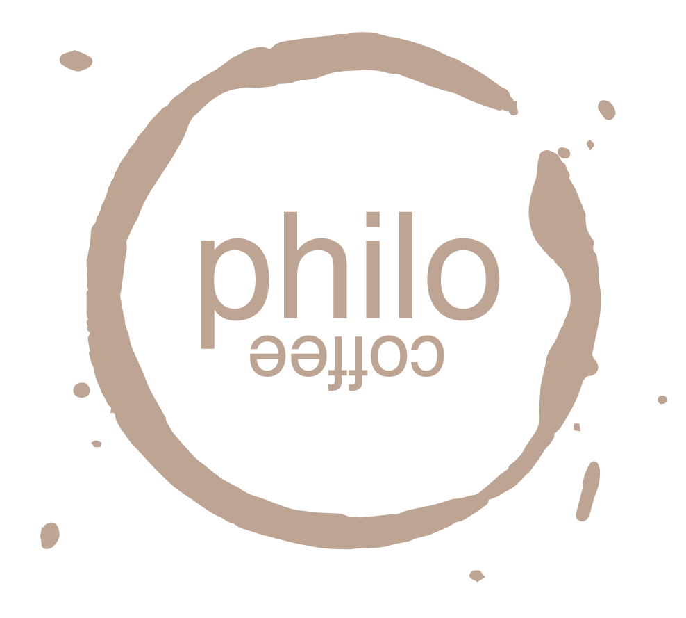 Brown Logo Philo Coffee
