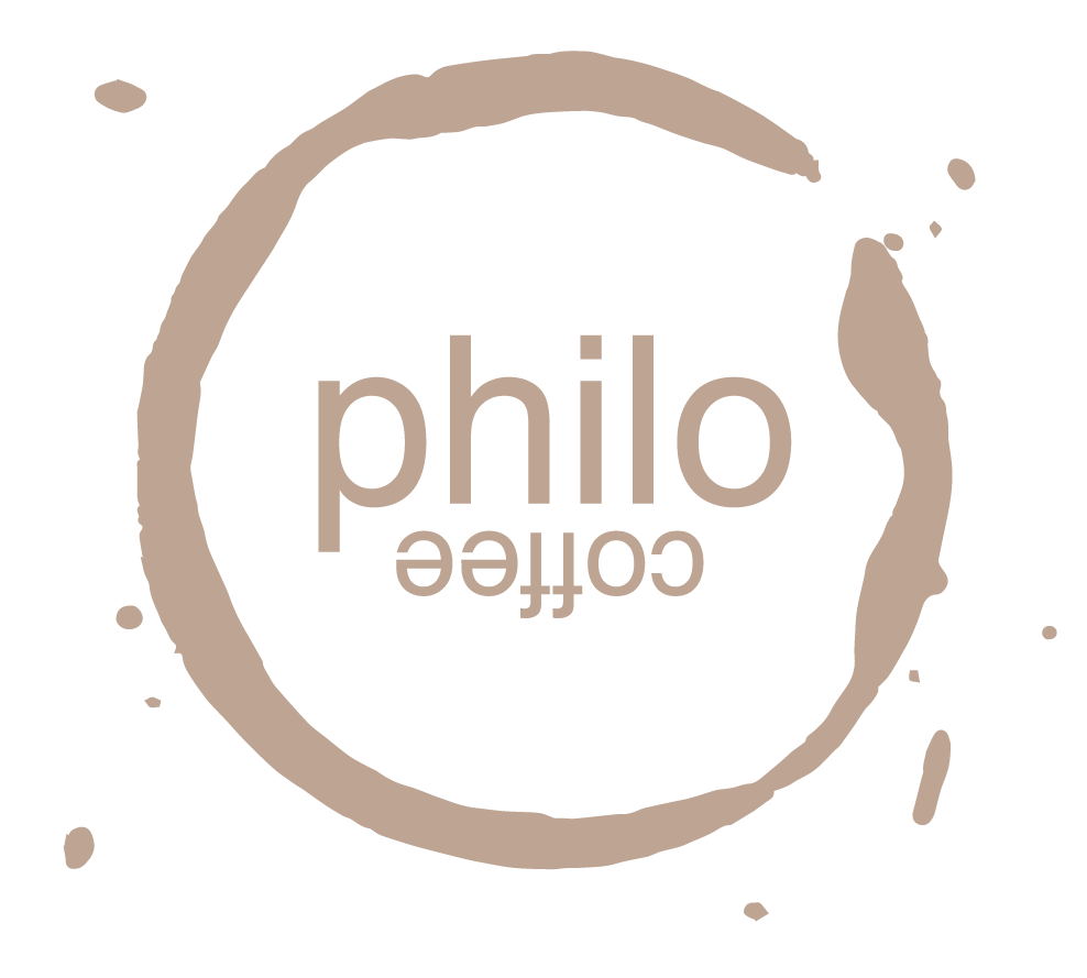 Brown Logo Philo Coffee