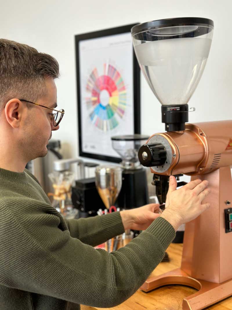 Philippe Carrier at Philo Coffee